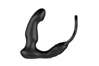 Черный двухмоторный массажер простаты Nexus Simul8 Wave Edition