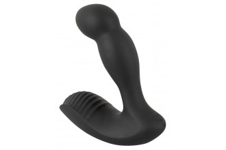 Черный вибростимулятор простаты RC Prostate Massager - 13,1 см.