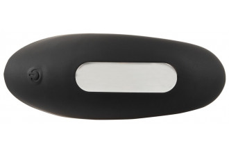 Черный вибростимулятор простаты RC Prostate Massager - 13,1 см.