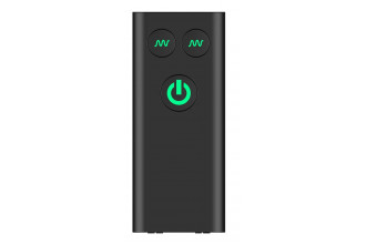 Черный вибромассажер простаты и промежности Nexus Ride - 14 см.