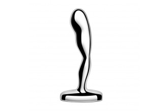 Стальной стимулятор простаты Stainless Steel Prostate Plug - 11,5 см.