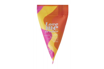 Съедобное согревающее массажное масло Love Me Tender Cocos с ароматом кокоса - 10 мл.