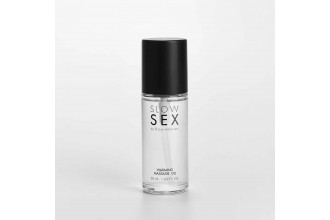 Съедобное cогревающее массажное масло Slow Sex - 50 мл.
