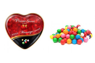 Массажная свеча с ароматом бубль-гума Bougie Massage Candle - 35 мл.