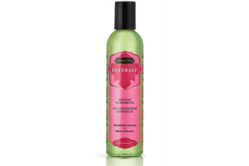 Массажное масло Naturals Strawberry Dreams с ароматом клубники - 236 мл.