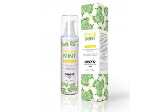 Разогревающее массажное масло Gourmet Spearmint Organic с органическими ингредиентами - 50 мл.