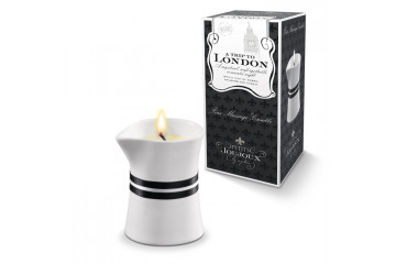 Массажное масло в виде малой свечи Petits Joujoux London с ароматом ревеня, амбры и чёрной смородины