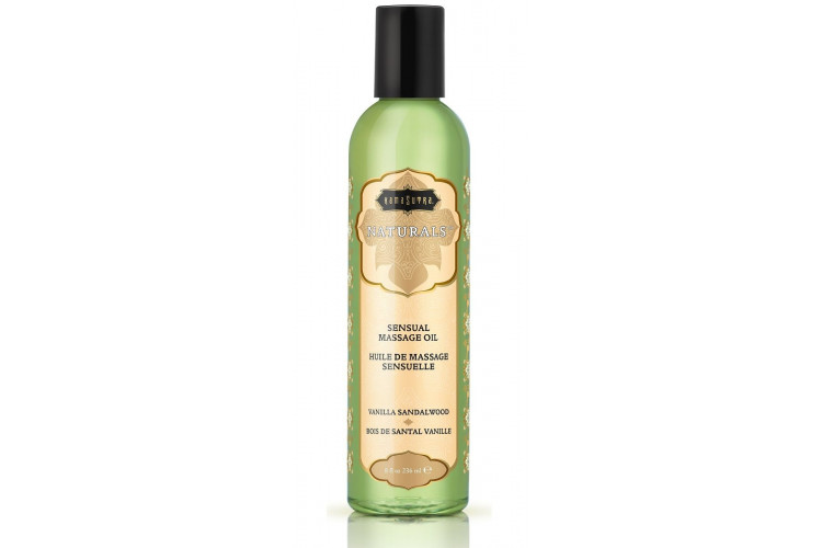 Массажное масло Naturals Vanilla Sandalwood с ароматом ванили и сандала - 236 мл.