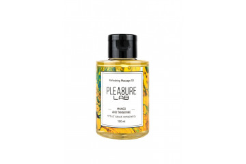 Массажное масло Pleasure Lab Refreshing с ароматом манго и мандарина - 100 мл.