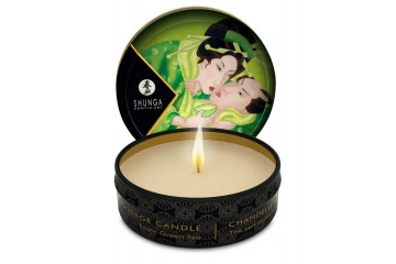 Массажная свеча Exotic Green Tea с ароматом зелёного чая - 30 мл.