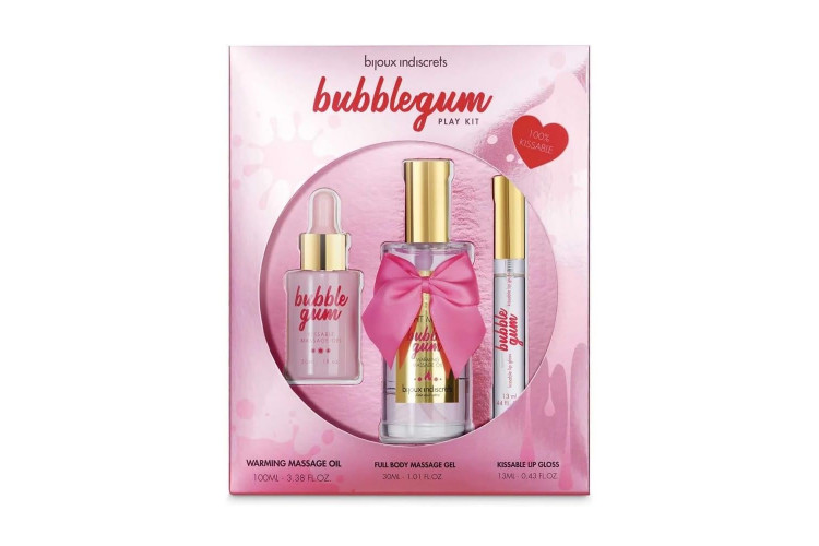 Набор средств для массажа и ласк Bubblegum Play Kit
