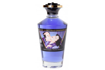 Массажное интимное масло с ароматом экзотических фруктов - 100 мл.