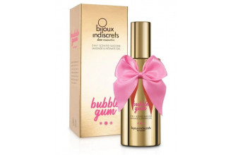 Гель с ароматом жвачки Bubblegum 2-in-1 Scented Silicone Massage And Intimate Gel - 100 мл.