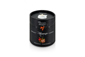 Массажная свеча с ароматом граната Bougie de Massage Gourmande Grenadine - 80 мл.