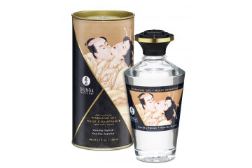 Массажное интимное масло с ароматом ванили - 100 мл.