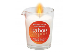 Массажное аромамасло с афродизиаками для женщин RUF Taboo Peche sucre - 60 гр.