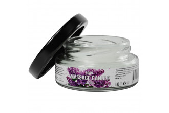 Массажная свеча «Сирень» - 50 мл.
