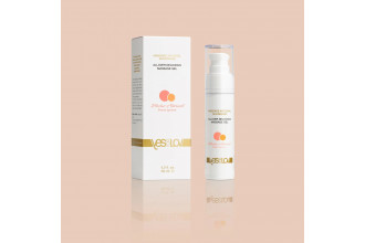 Массажный гель-смазка Allover Delicious Massage Gel с ароматом персика и абрикоса - 50 мл.