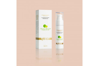 Универсальный массажный гель 3-в-1 Allover Delicious Massage Gel с ароматом ананаса и зеленого чая - 50 мл.