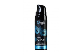Гель для массажа ORGIE Sexy Vibe Liquid Vibrator с эффектом вибрации - 15 мл.