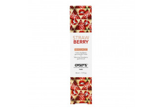 Разогревающее массажное масло с ароматом клубники Gourmet Strawberry - 50 мл.