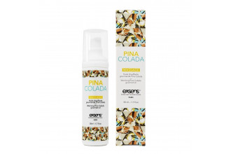 Разогревающее массажное масло с ароматом пина колада Gourmet Pina Colada - 50 мл.