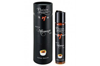 Массажное масло с ароматом крем брюле Huile de Massage Gourmande Creme Brul?e - 59 мл.