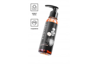 Разогревающее массажное масло Erotist Caramel Club с ароматом пралине - 100 мл.