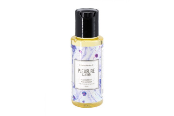 Массажное масло Pleasure Lab Enchanting с ароматом черной смородины и лаванды - 50 мл.