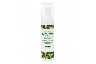 Разогревающее массажное масло с ароматом мохито Gourmet Mint Mojito - 50 мл.