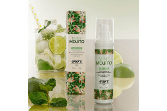 Разогревающее массажное масло с ароматом мохито Gourmet Mint Mojito - 50 мл.