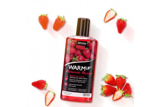 Разогревающее масло WARMup Strawberry - 150 мл.