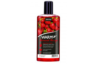 Разогревающее масло WARMup Strawberry - 150 мл.