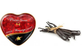 Массажная свеча с ароматом ванили Bougie Massage Candle - 35 мл.