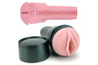 Мастурбатор-вагина Fleshlight - Vibro Pink Lady Touch с вибрацией