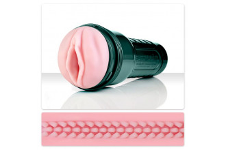 Мастурбатор-вагина Fleshlight - Vibro Pink Lady Touch с вибрацией