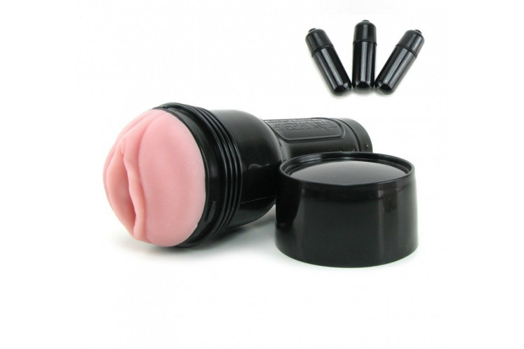 Мастурбатор-вагина Fleshlight - Vibro Pink Lady Touch с вибрацией
