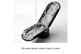 Черный мастурбатор Flip Zero Черный мастурбатор Flip Zero