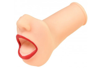 Мастурбатор-ротик с алыми губами