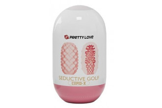 Розовый мастурбатор-яйцо Seductive Golf