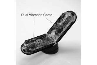 Черный мастурбатор Tenga Flip Zero Gravity с вибрацией