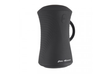 Черный вибромастурбатор с гироскопом Gyro Stroke