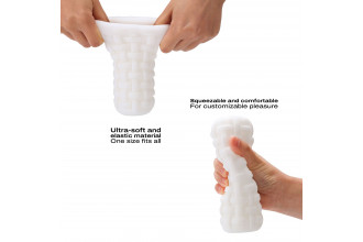 Белый мастурбатор Dorcel Cup Tight