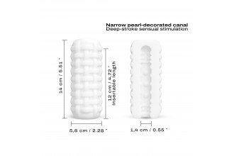 Белый мастурбатор Dorcel Cup Tight