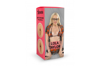 Двусторонний мастурбатор Lola Taylor - 22 см.