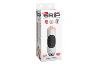 Мастурбатор-вагина Mega Grip Vibrating Stroker Pussy
