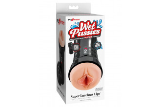 Мастурбатор-вагина в колбе Super Luscious Lips