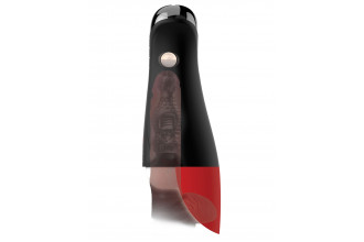 Мастурбатор в колбе с вибрацией Fuck-O-Matic Pro XL