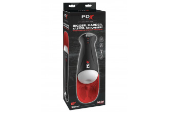Мастурбатор в колбе с вибрацией Fuck-O-Matic Pro XL