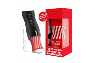 Набор Tenga Vacuum Gyro Roller 3s: мастурбатор и устройство для вращения и создания вакуума